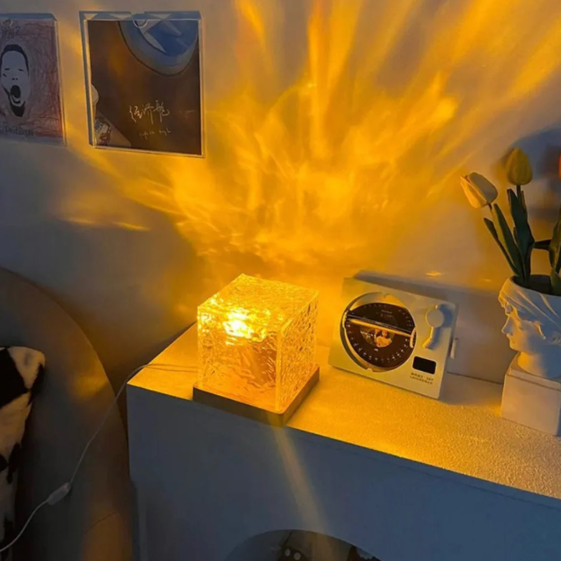 Ocean Wave Aurora Projector Lamp